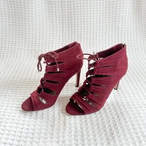 BCBG Generation Women's Burgundy Heels Size 7